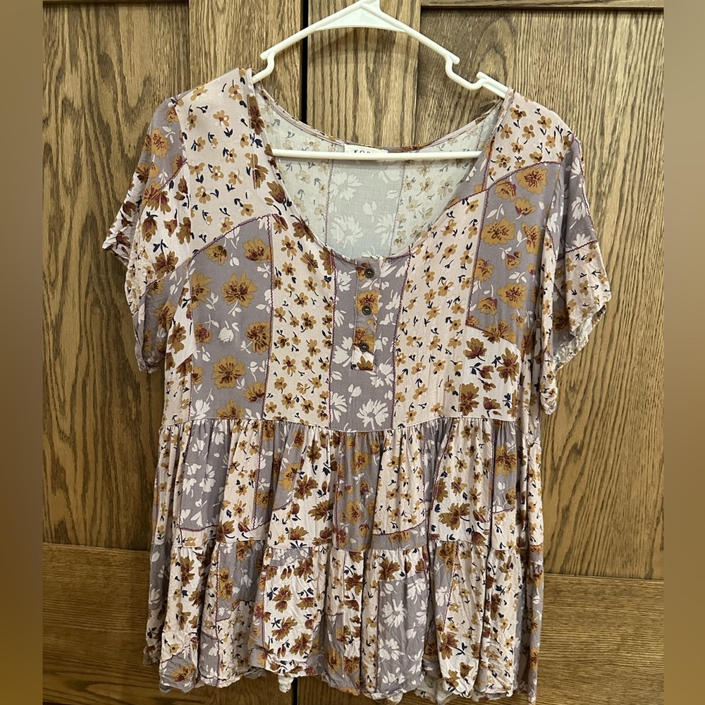 Kori Floral Blouse size L